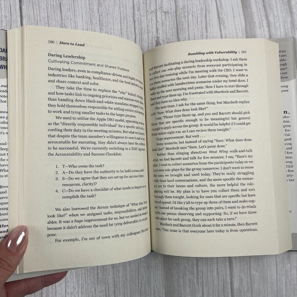 📚 3/$25 Dare to Lead by Brene Brown | Hardcover Book - Picture 3 of 6